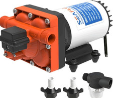 SEAFLO 42W Series Brushless Automatic Demand Diaphragm Pump 115V 4.0 GPM, 55 PSI picture