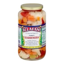 Sclafani Giardeniera Italian Imported Pickled Antipasto 31 Oz Jar picture