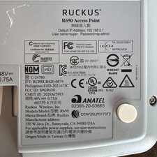 Ruckus R650 Dual Band Used Working Great Condition picture