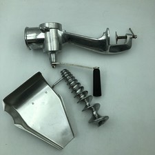 Vintage Squeezo Meat Grinder Mincer Manuel Table Mount Meat Grinder picture