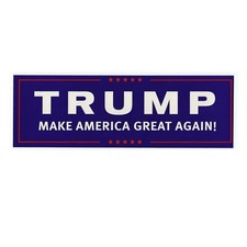 Donald Trump Make America Great Again MAGA President USA Decal Bumper Sticker picture