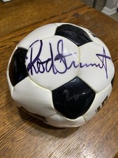 Vizari Classico Size 5 Soccer Ball Rod Stewart  Authentic Autographed picture