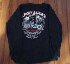 Lucky B’s Catina Grill Vintage Style Long Sleeve T Shirt Día de los Muertos 2XL picture