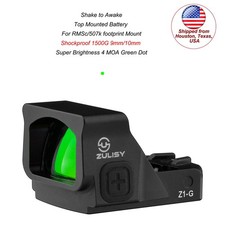 EDC Green Dot Sight 4 MOA Z1-G for RMSc 407k Tactical Pistol Canik Elite TP9 SC picture