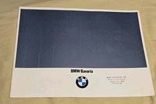 Vtg 1971-72 BMW Bavaria 16pg Dealer Sales Brochure Han’s Autodrome Pottstown Pa. picture