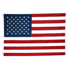 8x12 Embroidered Sewn USA American 600D Nylon Flag 8'x12' grommets picture