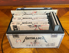 Metallica Live Shit Binge & Purge Box Set VHS Tapes CD & More COMPLETE  picture