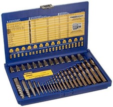 Irwin Tools Hanson Screw Extractor and Drill Bit Set, 35 Piece, 11135ZR - New picture