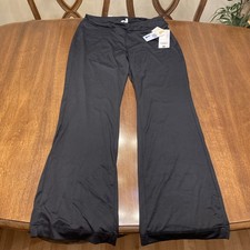 Lulu-B Pull-on Pants Black Large Zip Pocket UPF 50+ Cooling Effect New With Tags picture