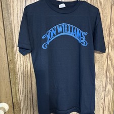 VTG 1983 Don Williams World Tour Shirt L Single Stitch Thunderbird 83-84 Country picture