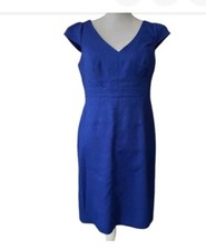 Adrienna Papell Sheath Dress Women’s Size 4P Royal Blue  picture