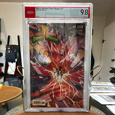 Mighty Morphin Power Rangers #7 (2016) BOOM PSA 9.8 Jamal Campbell White picture