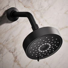 New Kohler 22170-BL Purist® Three-function showerhead, 2.5 gpm, Matte Black  picture