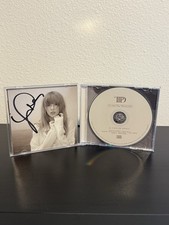 Taylor Swift Tortured Poets Department CD + Bonus Track With Hand Signed Photo picture