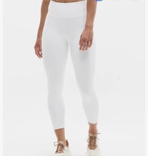 NWT Athleta Interval Stash 7/8 Tight White Leggings Size XXS picture