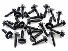 Ford Truck Interior Screws- M4.2 x 20mm Long- 7mm Hex- 12mm Washer- 25pcs- #224 picture