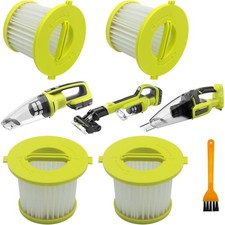 4Pack Filters Fit Ryobi 18V ONE+ Hand Vacuum Cleaners PCL704 PCL705 Series picture