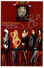 Panic At The Disco – A FEVER YOU CAN’T SWEAT OUT Signed Poster 11x17 Brendon Ur picture
