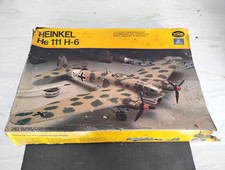 Testors 1/72 Heinkel He 111 H-6 Airplane Model Kit w/ Decals 866 picture