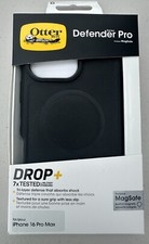 New Otterbox Defender Series Pro for  iPhone 16 Pro Max MagSafe Case Black Color picture