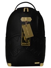 Sprayground GOLDEN RESERVE Backpack🔥New Black Bookbag School Travel Bag picture