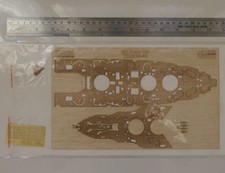 Hunter 1/350 USS BB-35 Texas wooden deck for TRUMPETER 05340 W35064 picture