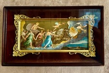 Antique Aurora Guido Reni Chromolithograph Art Nouveau Gilt Shadowbox Frame picture