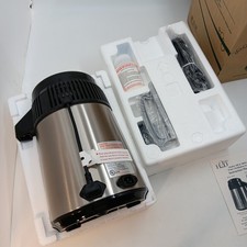 H2O Labs/MegaHome MH943S Countertop Water Distiller Black Stainless New Open Box picture