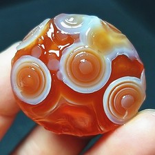 Rare 17G Natural Gobi Agate Eyes Agate/stone Madagascar C1288 picture