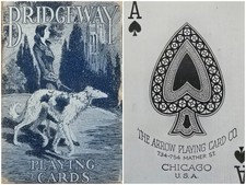 Incrediblely Rare Vintage Arrow Playing Card Co. 