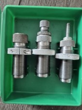 Vintage RCBS 3-Die Set .45 ACP SWC Reloading Dies #18906 picture