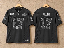 Nike Buffalo Bills salute to service black jerseys picture