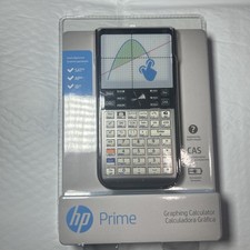 Hewlett Packard HP prime  Graphing Calculator With Case Tested W charger CAS NEW picture