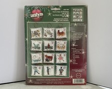 Janlynn Twelve Days of Christmas Set of 12 #55-104 Cross Stitch Kit Vintage NOS picture