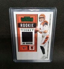 Joe Burrow 2020 Panini Contenders  Rookie Ticket Variation Patch Green #RSV-JBU picture