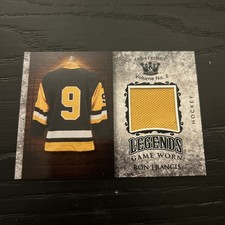 2021 Sportkings Volume 2 - Legends Game Worn Materials Ron Francis #LSM-26 Black picture