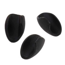 Jiayouy 3pcs Flute Thumb Rest Cushion Soft Silicone Finger Cover for Flute Wind picture