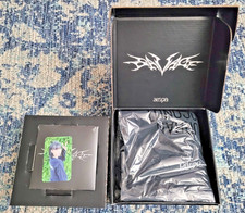 Aespa Savage Deluxe Box Set Long Sleeve Shirt w/ Winter SGS SMGlobal Photocard picture