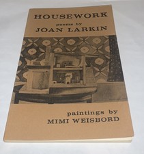 Joan Larkin Housework New Poems 1975 Queer LGBT Mimi Weisbord Signed Rare picture