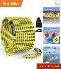 4-6K 60FT Boat Tow Rope for Tubing, Fits 1-4 Person Towable Tubes Boating, He... picture