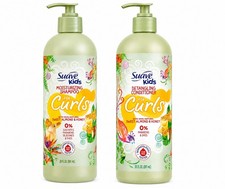Suave Kids Naturals Curls Shampoo Conditioner Set Sweet Almond Honey 20 oz Each picture