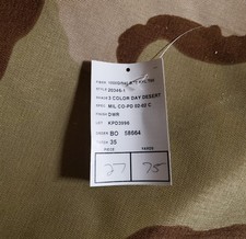 Authentic Military Spec, Digital Desert, Classic 3 color Day desert camo fabric picture