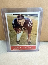 Philadelphia Gum 1964 Philadelphia John Unitas Baltimore Colts #12 Base Set picture