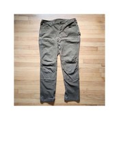 Duluth Trading Co. Women’s Green Double Knee Work Pants Stretch 12x31