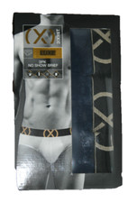 Men's 2xist Luxe Briefs Underwear No Show 3 Pack  M(32-34) Blue picture