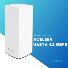 Linksys HomeWRK LN1301 Tri-band Wi-Fi 6 4.2Gbps MX4300 Router - White 2700 sf picture