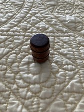Lionel Trains 0 Scale Vintage Post War Stained And Lacquered Wooden Barrel picture