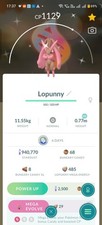 Shiny Mega Lopunny ( Special Mega Ascension Background✨️ ) Pokémon Trade✨️ GO picture