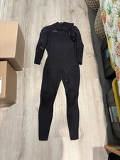 XCEL Infiniti Chanel Flex Men’s Size MS 3/2mm Chest Zip Wetsuit Hole READ picture