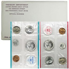 1964 U.S. Mint Set Not Sealed picture